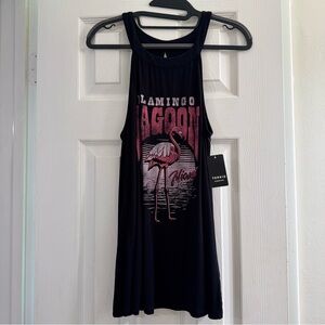 Torrid Flamingo SZ 00X NWT Tank High Neck